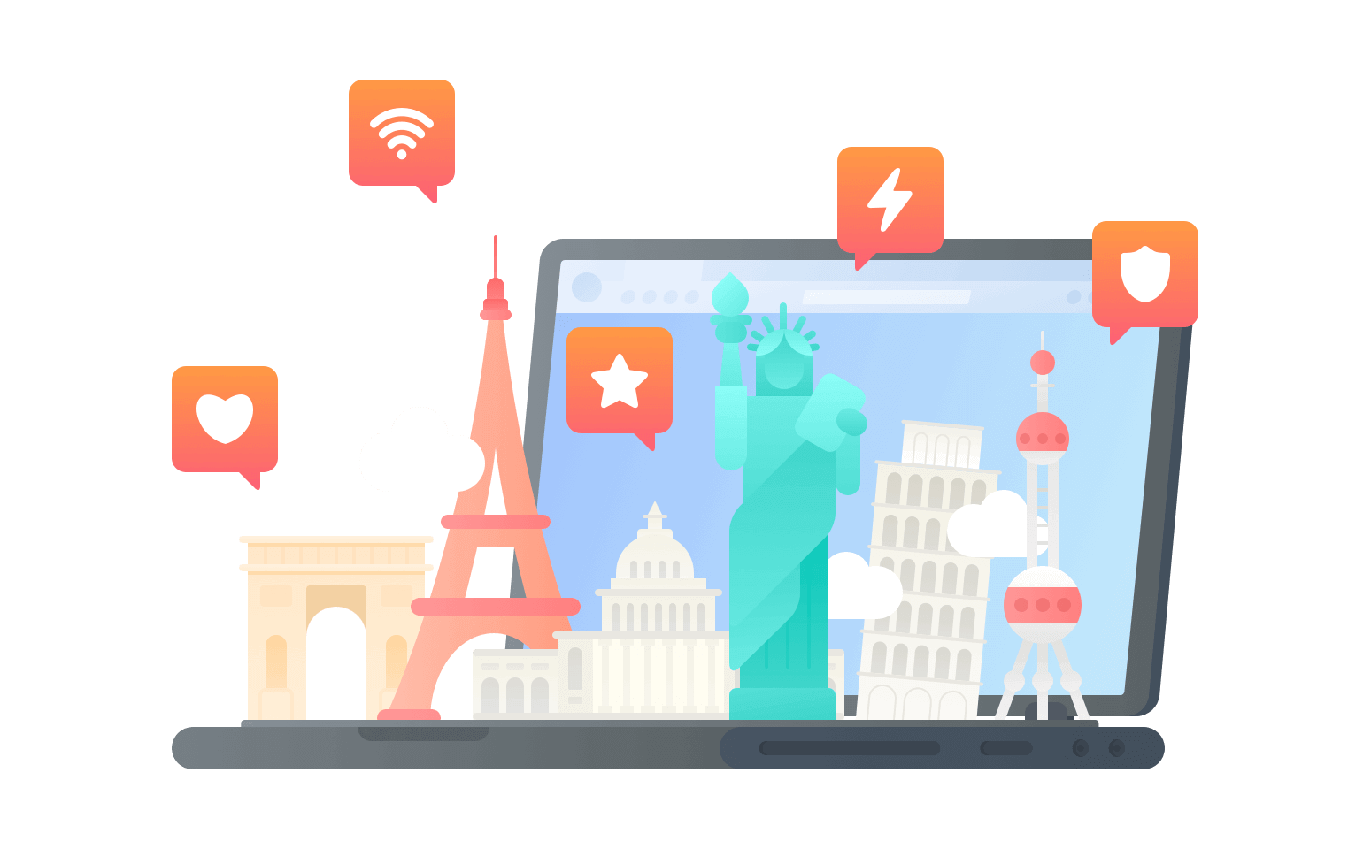 在赤道几内亚连接到中国vpn - 天空乐享